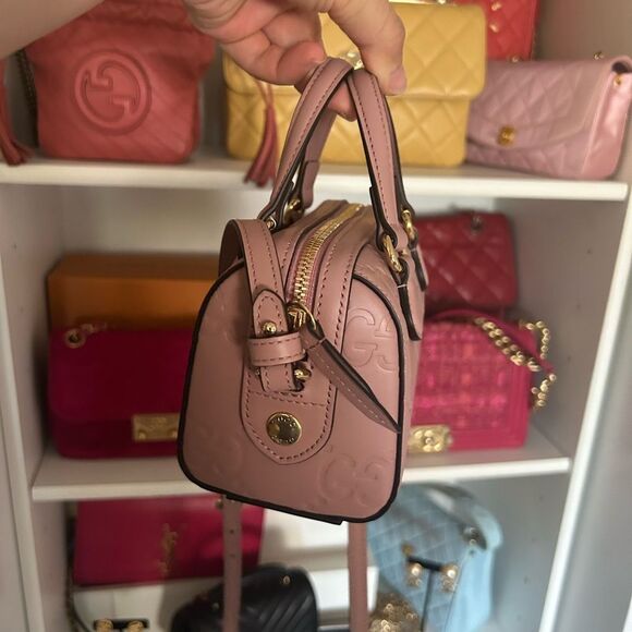 Gucci GG Super Mini leather tote bag - Picture 4 of 8